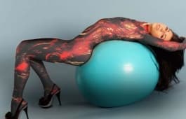 Упражнения с гимнастическим мячом или фитоболом